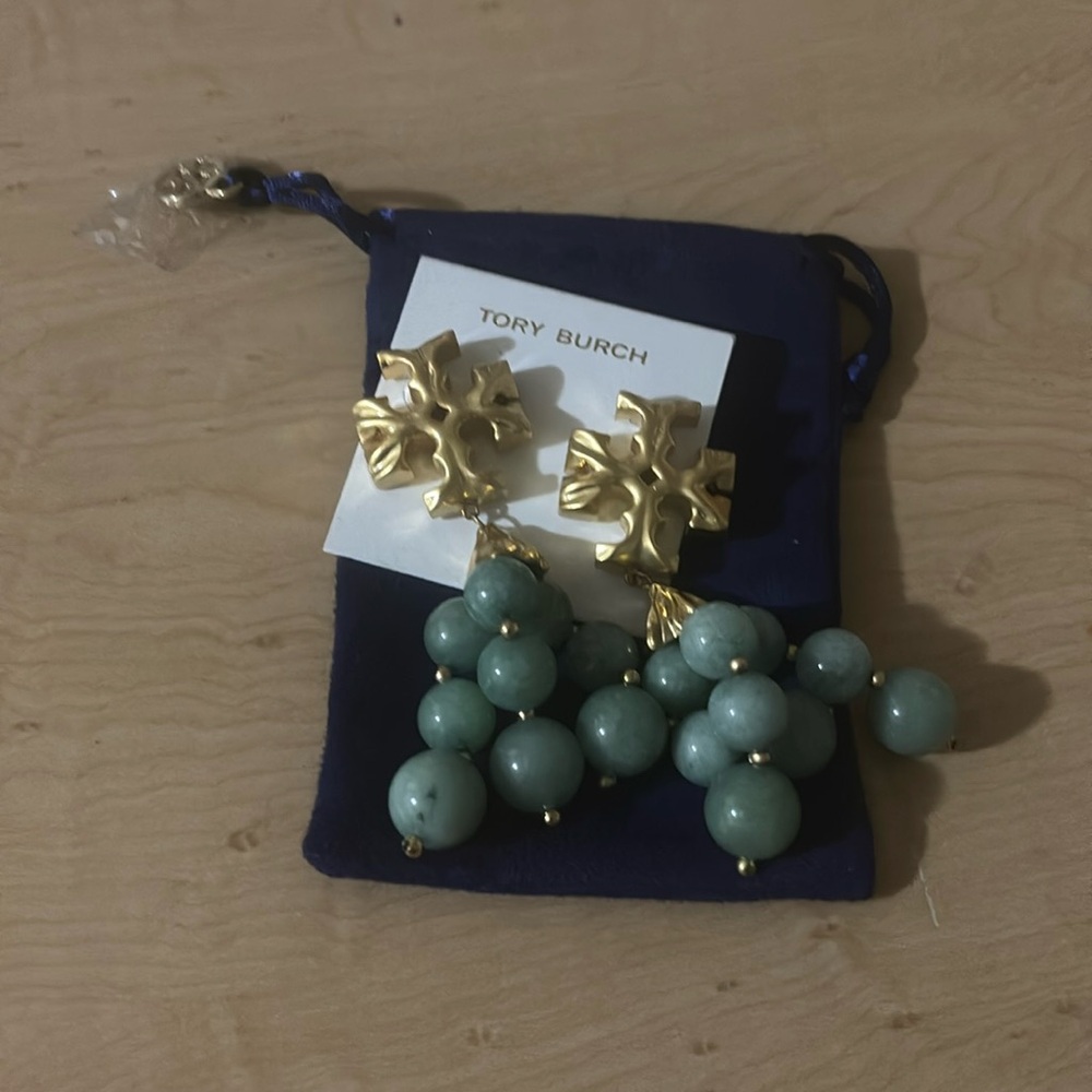 Tory Burch earrings.